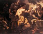 约翰 卡尔 洛斯 : Jupiter And Mercury At Philemon And Baucis